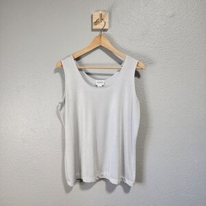 Chico's Women's Silver Tank Top
